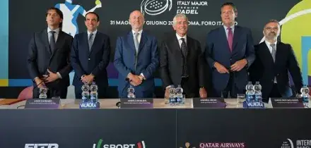 Presentato l&rsquo;Italy Major Premier Padel, a Roma tutte le grandi stelle