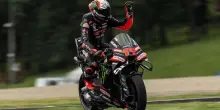 MotoGp Bezzecchi in pole record al Mugello. Aprilia domina