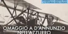 Omaggio a d&rsquo;Annunzio nell&rsquo;azzurro il 21 giugno al Vittoriale