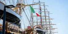 Tour Mondiale, la Nave Amerigo Vespucci arrivata a Baltimora
