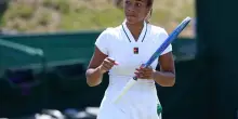 Esordio vincente di Tyra Grant a Wimbledon: batte Boulter in due set