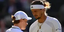 Tennis, Sinner batte Zverev e conquista di nuovo Wimbledon