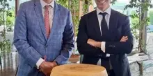 Console generale Usa visita filiera Parmigiano Reggiano Dop