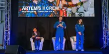 Thales Alenia Space, astronauti Artemis II in visita a sede Torino