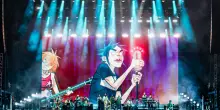 I Gorillaz live a Trieste, show imponete per 16.000 persone