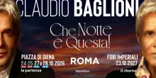 Claudio Baglioni fa poker di live a Roma, aggiunte due date