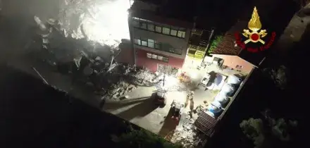 Edificio crollato a Messina, individuato un corpo sotto le macerie