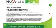 Agroalimentare: al via 5a edizione del Novalis Forum Res Perpetua