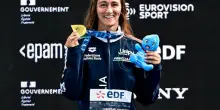 Europei nuoto, doppietta Italia con Martinenghi-Quadarella