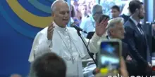 Papa Leone al Meeting di Rimini: prima dei confini ci sono le persone. Cari amici, &egrave; l&rsquo;ora della responsabilit&agrave;