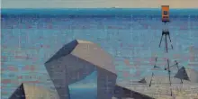 Giuseppe Modica &ldquo;Il fuoco nel mare&rdquo;, la mostra al Mattatoio di Roma