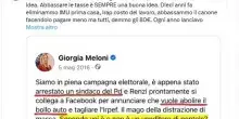 Bollo auto, duello social Meloni-Renzi a colpi di &ldquo;annunci&rdquo;