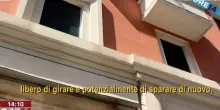 Roma, donna ferita da spari: sconcertata che sia libero
