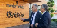 L&rsquo;Ad di Invitalia visita stabilimento e funivia delle mele Melinda a Cles