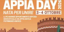 Il 3 e 4 ottobre l&rsquo;Appia Day 2026