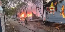 Incendio all&rsquo;alba in un camping di Peschiera del Garda, diversi feriti