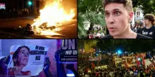 Maxi-manifestazione per la casa a Barcellona, scontri con la polizia: arresti e feriti