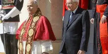Mattarella: il popolo italiano &egrave; vicino al Papa con affetto