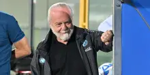 Calcio, De Laurentiis: &ldquo;Serie A ancora con Malag&ograve; presidente&rdquo;