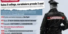 Domani termina la raccolta di aiuti per il carabiniere. Toccata quota 380.000 euro