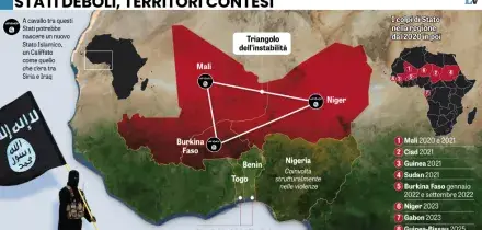 Nascer&agrave; in Africa il nuovo Califfato?