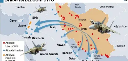 &Egrave; guerra tra i musulmani: razzo iraniano sulla Turchia, blackout generale in Iraq