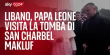 Libano, Papa Leone visita la tomba di San Charbel Makluf