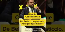 Caso Biennale, De Bellis: "Un pasticcio, autogol diplomatico"