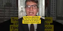 Iran, Trump valuta l'ipotesi di un attacco limitato. Ce ne parla dagli Usa Federico Leoni