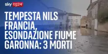 Tempesta Nils Francia, esondazione fiume Garonna: 3 morti