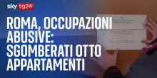 Roma, occupazioni abusive: sgomberati otto appartamenti