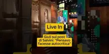 Caso Biennale, ministro Giuli sul post di Salvini: "Pensavo che stesse facendo autocritica"