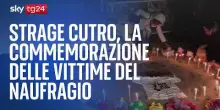 Strage Cutro, la commemorazione delle vittime del naufragio