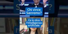 Chi vince Sanremo secondo l'IA?