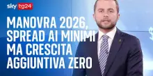 Manovra 2026, spread ai minimi ma crescita aggiuntiva zero