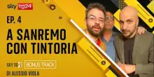 Sky TG25 Bonus Track a Sanremo con Tintoria