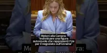 Meloni alla Camera: "Individuare una figura autorevole che rappresenti Ue nei negoziati con Ucraina"