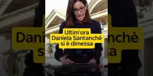 +ULTIM'ORA+ Santanch&egrave; si &egrave; dimessa, la lettera integrale della ministra a Meloni: "Obbedisco"