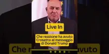 Live In Milano, che reazione ha avuto il ministro Guido Crosetto al post di Trump su Meloni