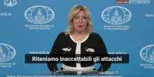Iran, la portavoce del Cremlino Zakharova: "Inaccettabili attacchi Usa-Israele contro civili"