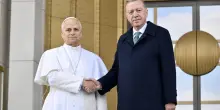 Il Papa va da Erdogan e ricorda il ruolo dei cristiani