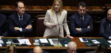 Meloni: "Ci accusate di complicit&agrave; in genocidio a Gaza, ma Abu Mazen &egrave; amico di questo governo"