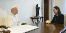 Per il Papa, Cor&iacute;na Machado &egrave; meglio di Maduro