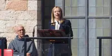 Meloni ad Assisi: "Fiera del contributo italiano per il dialogo. Sosteniamo il piano Trump per Gaza"