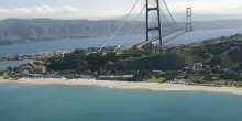 Salvini presenta il progetto per il ponte sullo Stretto di Messina. La diretta