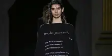 Tributo di Yohji Yamamoto per Giorgio Armani
