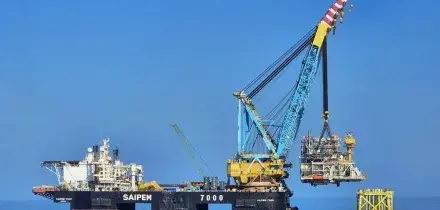 Saipem completa i lavori per Neptun Deep, il pi&ugrave; grande progetto offshore di gas dell&rsquo;Unione Europea