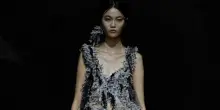 L&rsquo;omaggio al cinema di Pauline Dujancourt alla London fashion week