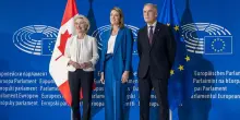 Trump minaccia super dazi contro l&rsquo;Ue che propone al Canada di diventare un membro associato