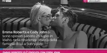 Il matrimonio di Emma Roberts e Cody John